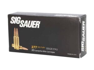 Sig Sauer Elite Ball Rifle Ammunition .277 Fury 135gr FMJ 2750 fps 20/ct