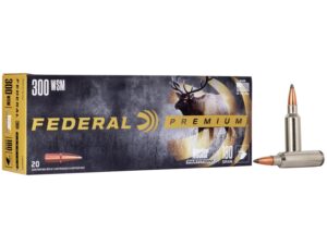 Federal Premium Vital-Shok Rifle Ammunition .300 WSM 180 gr PT 2980 fps - 20/box