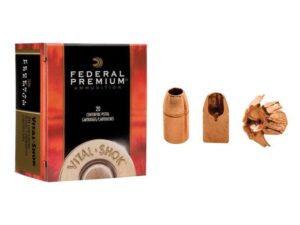 Federal Premium Vital-Shok Handgun Ammunition .44 Mag 225 gr BXP 1280 fps 20/box