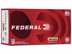 Federal Champion Handgun Ammunition 10mm Auto 180gr FMJ 1200 fps 50/ct