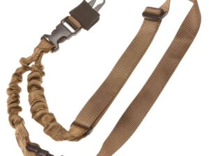 TacShield Shock Sling Single Point with Double QRB 1.25" Coyote