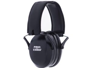 Pro Ears Ultra Gel Black 22 Passive Earmuffs 22dB Black