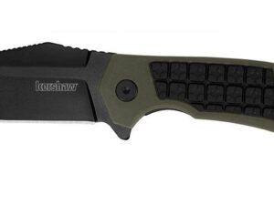 Kershaw Faultline Liner Lock Knife Green/Black GFN (3" Black)
