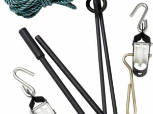 LEM Products Collapsible Gambrel with Rope Hoist