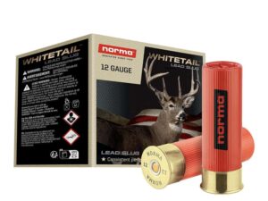 Norma WHITETAIL Shotshells 12ga 2-3/4" 1oz 1600 fps Slug 25/ct