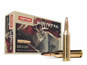 Norma WhiteTail Rifle Ammunition .243 Win 100gr PSP 3445 fps 20/ct