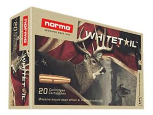 Norma WhiteTail Rifle Ammunition .300 Win Mag 150gr PSP 3248 fps 20/ct