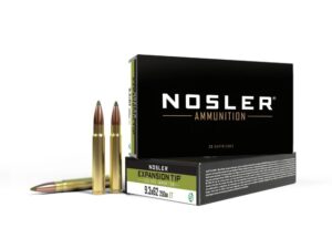 Nosler E-Tip Rifle Ammunition 9.3x62 250gr E-Tip 20/ct