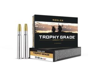Nosler Safari Rifle Ammunition .375 H&H 300 gr SLD 2450 fps - 20/box