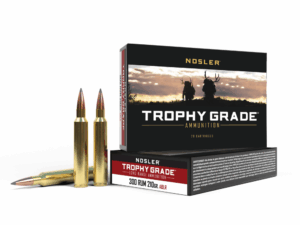 Nosler Trophy Grade Long Range Rifle Ammunition .300 RUM 210 r ACB LR 20/Box