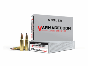 Nosler Varmegeddon Rifle Ammunition .221 Rem Fireball 40 gr FB Tipped 3100 fps - 20/ct