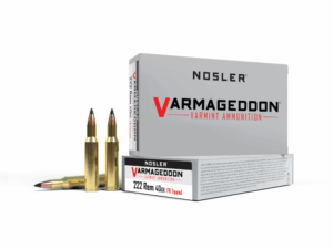 Nosler Varmegeddon Rifle Ammunition .222 Rem 40 gr FB Tipped 3400 fps - 20/ct