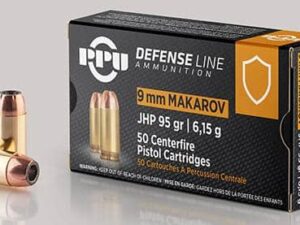 PRIVI 9x18 Makarov JHP 93Gr 50Rds Ammo