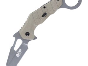 Smith & Wesson M&P Extreme Ops Karambit Knife 3" Blade FDE