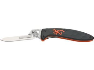 Browning Primal Scalpel 2 3/4" Blade Black and Orange