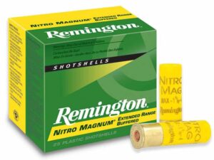 Remingto Nitro Magnum Shotshells 20 ga 2-3/4 in 1-1/8 oz #4 1175 fps 25/ct