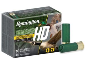 Remington Wingmaster HD Shotshell 12 ga 2-3/4" 1-1/4 oz #4 1325 fps 10/ct