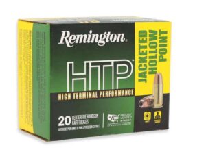 Remington HTP Handgun Ammunition .40 S&W 155 gr JHP 1205 fps 20/ct