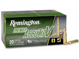 Remington Premier AccuTip Varmint Rifle Ammunition .221 Fireball 50 gr ATV 2995 fps 20/ct