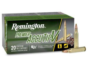 Remington Premier AccuTip Varmint Rifle Ammunition .223 Rem 50 gr ATV 3410 fps 20/ct