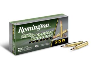 Remington Premier Scirocco Rifle Ammunition 30-06 Springfield 150 gr PT 2910 fps 20/ct