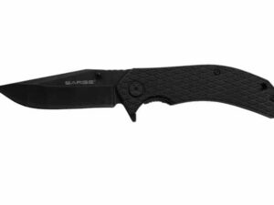 Sarge Knives Shadow - Stonewashed Swift Assist Folding Knife
