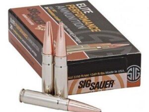Sig Sauer Elite Hunting Rifle Ammunition .300 Win Mag 165 gr HP 20/ct