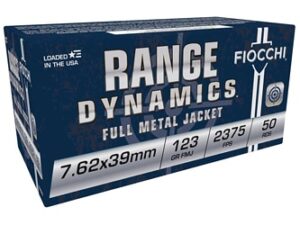 FIOCCHI 7.62X39 FMJ 123GR 50/500