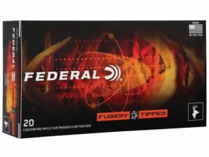 Federal Fusion Tipped Rifle Ammunition 6.5 PRC 140gr PT 2975 fps 20/ct