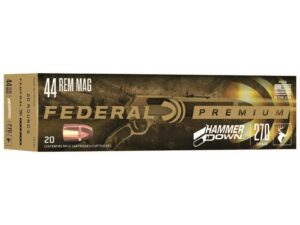 Federal Hammer Down Rifle Ammunition .44 Rem Mag 240 gr SP 1715 fps 20/ct