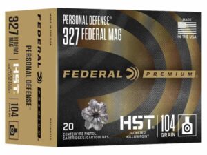 Federal Personal Defense Handgun Ammunition .327 Federal 103 gr JHP 20/ct