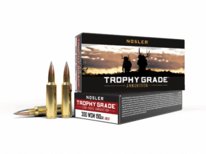 Nosler Trophy Grade Long Range Rifle Ammunition .300 WSM 190 gr ACB LR 20/Box