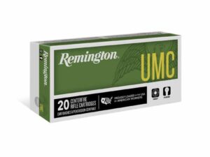 Remington UMC Rifle Ammunition .224 Valkyrie 75gr FMJ 3000 fps 20/ct