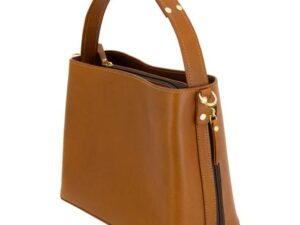 Rugged Rare S&W Bucket Bag Concealed Carry Purse Tan