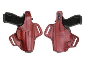 Tagua Gunleather Thumb Break Belt Holster for Colt Gov't 1911 Brown Right Hand