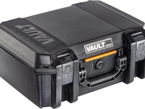 PELICAN VAULT V300 LARGE- - 5 PISTOL CSE PRE CUT FOAM BLK