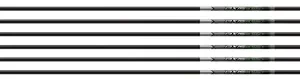 EASTON AXIS 5MM 500 W/ HALFOUT - 6-PACK W/ 2" BLAZER VANES