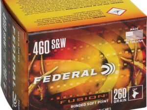 FEDERAL FUSION 460 SW MAG - 260GR FUSION 20RD 10BX/CS