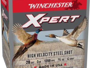 WINCHESTER XPERT STEEL 28GA 3" - 3/4OZ #4 25RD 10BX/CS