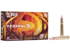 Federal Fusion Rifle Ammunition .35 Whelen 200 gr BTSP 2800 fps - 20/box