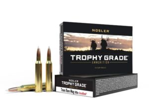 Nosler Trophy Grade Rifle Ammunition 7mm Rem Mag 160 gr AB 2925 fps - 20/box