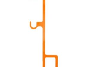 Champion Impact Steel Double Target Hanger 1/4" Orange