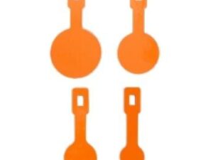 Champion Impact Steel Hanging Gong Targets 1/4" Rimfire Orange