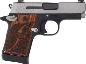 SIG P938 9MM 3" SAO XRAY-3 - 6/7RD TWO-TONE/WALNUT