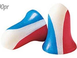 Howard Leight USA Shooters Earplugs100 pair pack Red/White/Blue