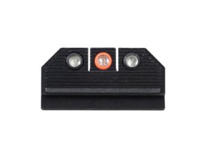 Night Fision Optics Ready Stealth Night Sight Set Orange Front Black Back for Ruger Max 9