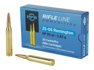 PPU 25-06REM HP 90GR 20/200