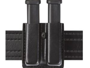 Safariland Slimline Open Top Double Magazine Pouch Size 5 for Glock 17/22 Black