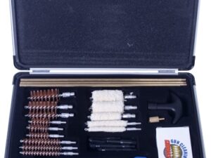 GUNMASTER UNIVERSAL SELECT .22 - CLEANING KIT ALUM CASE 30 PCS.