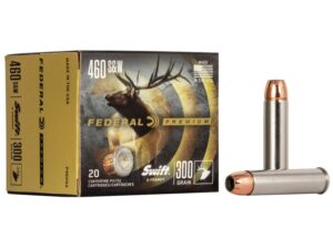 Federal Premium Vital-Shok Handgun Ammunition .460 S&W 300 gr SAF 1750 fps 20/box